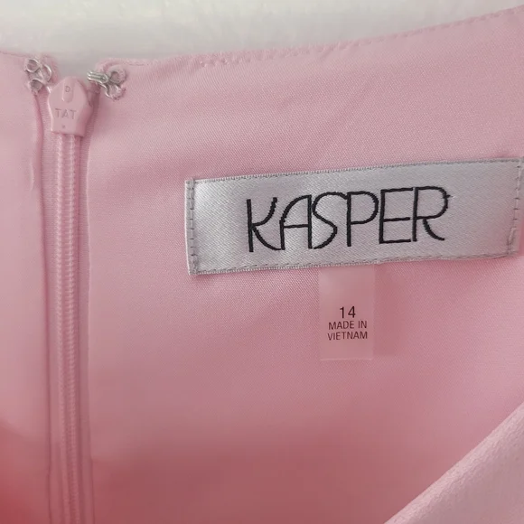 Chic Tutu Pink Dress and Jacket Set By Kasper Size 14/16 - Picture 15 of 16